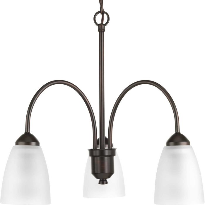 Myhouse Lighting Progress Lighting - P4734-20 - Three Light Chandelier - Gather - Antique Bronze