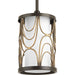 Myhouse Lighting Progress Lighting - P5082-20 - One Light Mini Pendant - Cirrine - Antique Bronze