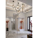 Myhouse Lighting Progress Lighting - P5190-20 - Four Light Pendant - Swing - Antique Bronze