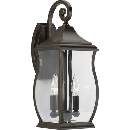 Myhouse Lighting Progress Lighting - P5693-108 - Two Light Wall Lantern - Township - Oil Rubbed Bronze