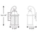 Myhouse Lighting Progress Lighting - P5753-108 - One Light Wall Lantern - Maison - Oil Rubbed Bronze