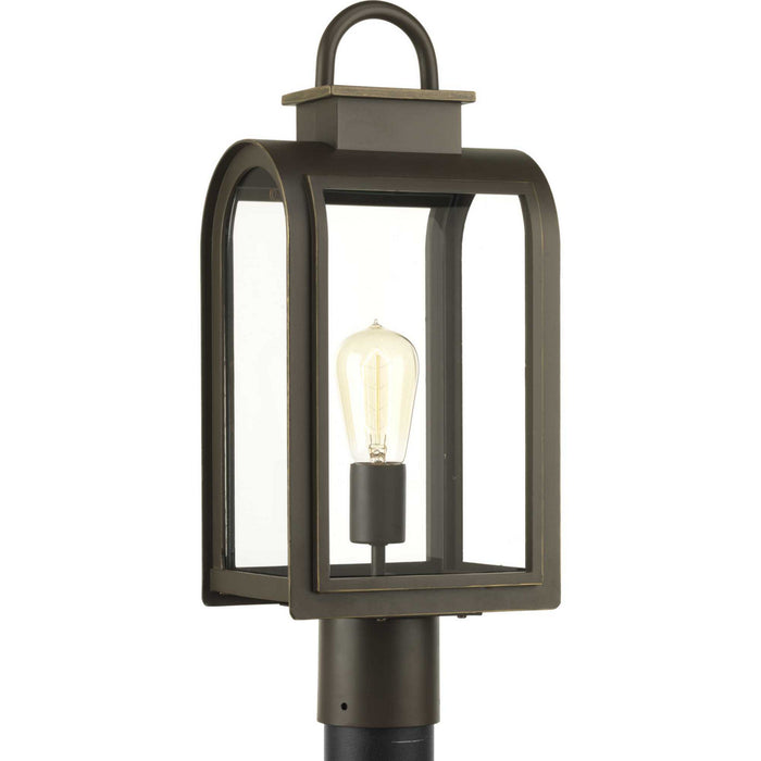 Myhouse Lighting Progress Lighting - P6431-108 - One Light Post Lantern - Refuge - Oil Rubbed Bronze