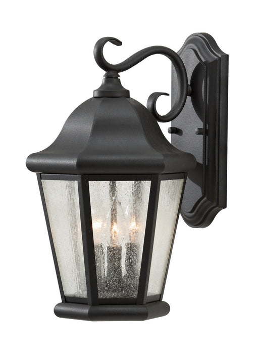 Myhouse Lighting Generation Lighting - OL5902BK - Three Light Outdoor Wall Lantern - Martinsville - Black