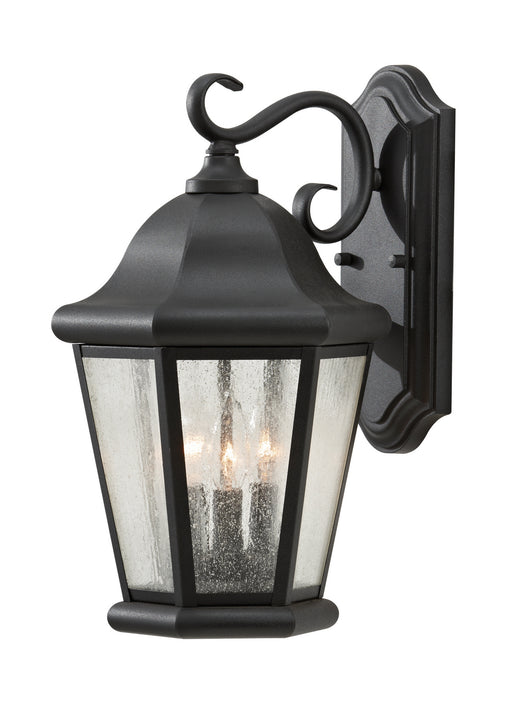 Myhouse Lighting Generation Lighting - OL5902BK - Three Light Outdoor Wall Lantern - Martinsville - Black