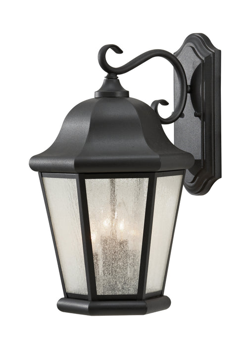 Myhouse Lighting Generation Lighting - OL5904BK - Four Light Outdoor Wall Lantern - Martinsville - Black