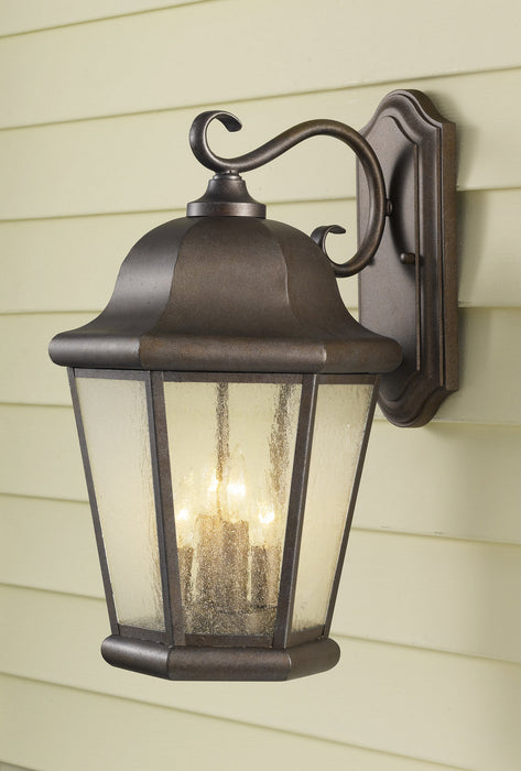 Myhouse Lighting Generation Lighting - OL5904CB - Four Light Outdoor Wall Lantern - Martinsville - Corinthian Bronze