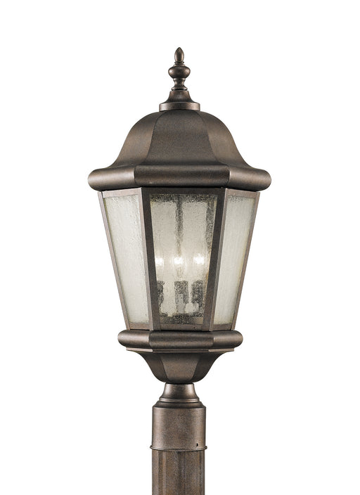 Myhouse Lighting Generation Lighting - OL5907CB - Three Light Outdoor Post Lantern - Martinsville - Corinthian Bronze