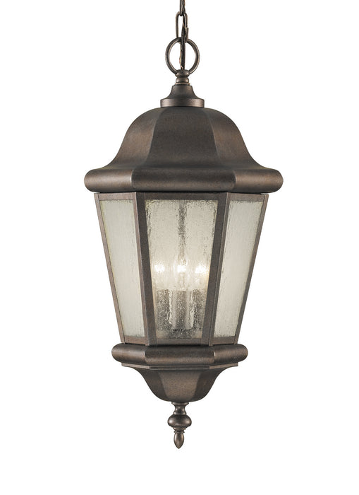 Myhouse Lighting Generation Lighting - OL5911CB - Three Light Outdoor Pendant - Martinsville - Corinthian Bronze