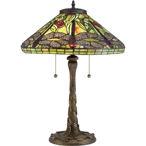 Myhouse Lighting Quoizel - TF2598T - Two Light Table Lamp - Jungle Dragonfly - Architectural Bronze