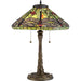 Myhouse Lighting Quoizel - TF2598T - Two Light Table Lamp - Jungle Dragonfly - Architectural Bronze