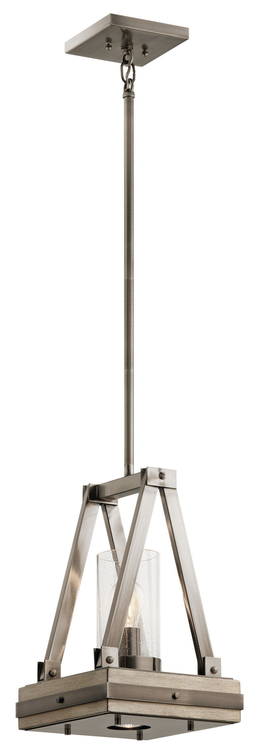 Myhouse Lighting Kichler - 43435CLP - One Light Pendant - Colerne - Classic Pewter