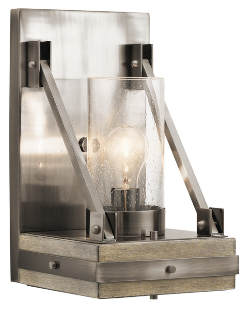 Myhouse Lighting Kichler - 43436CLP - One Light Wall Sconce - Colerne - Classic Pewter