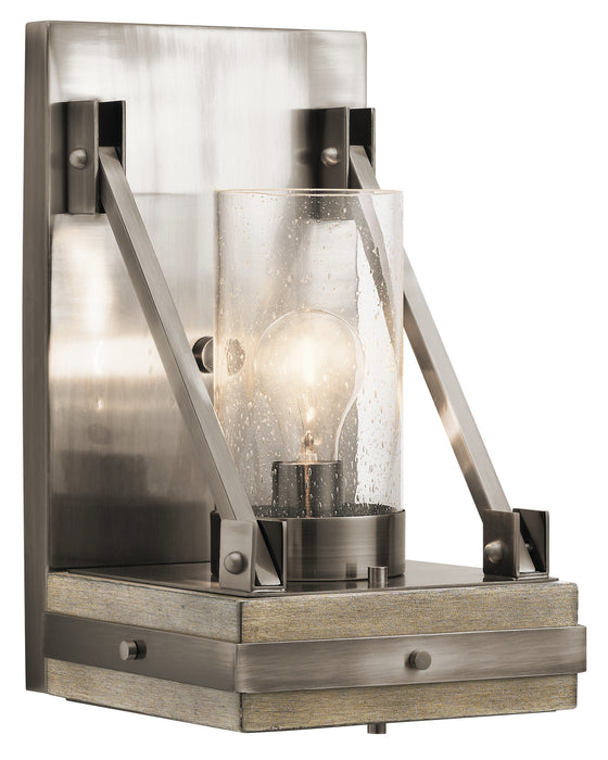 Myhouse Lighting Kichler - 43436CLP - One Light Wall Sconce - Colerne - Classic Pewter