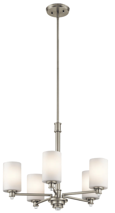 Myhouse Lighting Kichler - 43923NI - Five Light Chandelier - Joelson - Brushed Nickel