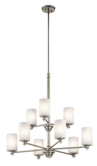 Myhouse Lighting Kichler - 43924NI - Nine Light Chandelier - Joelson - Brushed Nickel