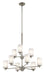 Myhouse Lighting Kichler - 43924NI - Nine Light Chandelier - Joelson - Brushed Nickel