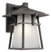 Myhouse Lighting Kichler - 49721WZC - One Light Outdoor Wall Mount - Beckett - Weathered Zinc