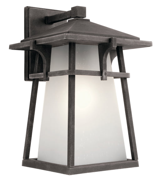 Myhouse Lighting Kichler - 49722WZC - One Light Outdoor Wall Mount - Beckett - Weathered Zinc