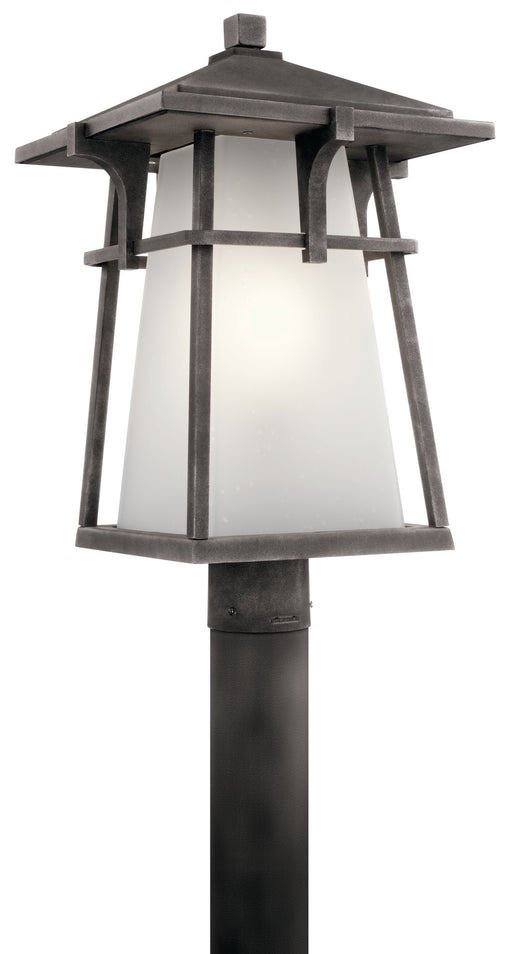 Myhouse Lighting Kichler - 49724WZC - One Light Outdoor Post Mount - Beckett - Weathered Zinc