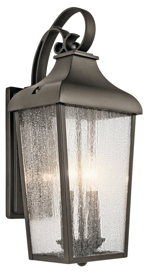 Myhouse Lighting Kichler - 49736OZ - Two Light Outdoor Wall Mount - Forestdale - Olde Bronze