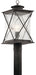 Myhouse Lighting Kichler - 49746WZC - One Light Outdoor Post Mount - Argyle - Weathered Zinc