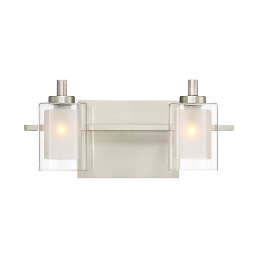 Myhouse Lighting Quoizel - KLT8602BNLED - Two Light Bath Fixture - Kolt - Brushed Nickel