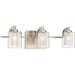 Myhouse Lighting Quoizel - KLT8603BNLED - Three Light Bath Fixture - Kolt - Brushed Nickel