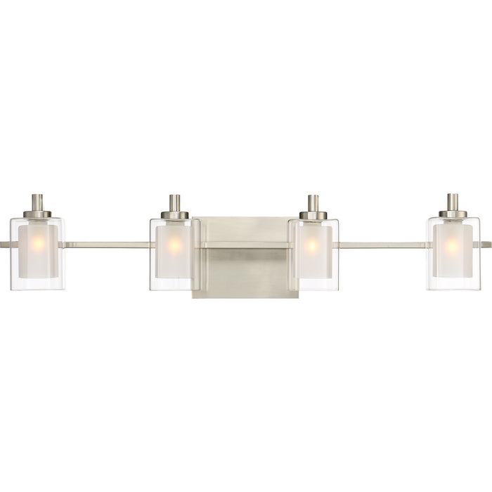 Myhouse Lighting Quoizel - KLT8604BNLED - Four Light Bath Fixture - Kolt - Brushed Nickel