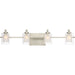 Myhouse Lighting Quoizel - KLT8604BNLED - Four Light Bath Fixture - Kolt - Brushed Nickel