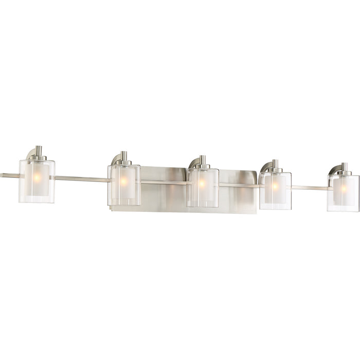 Myhouse Lighting Quoizel - KLT8605BNLED - Five Light Bath Fixture - Kolt - Brushed Nickel