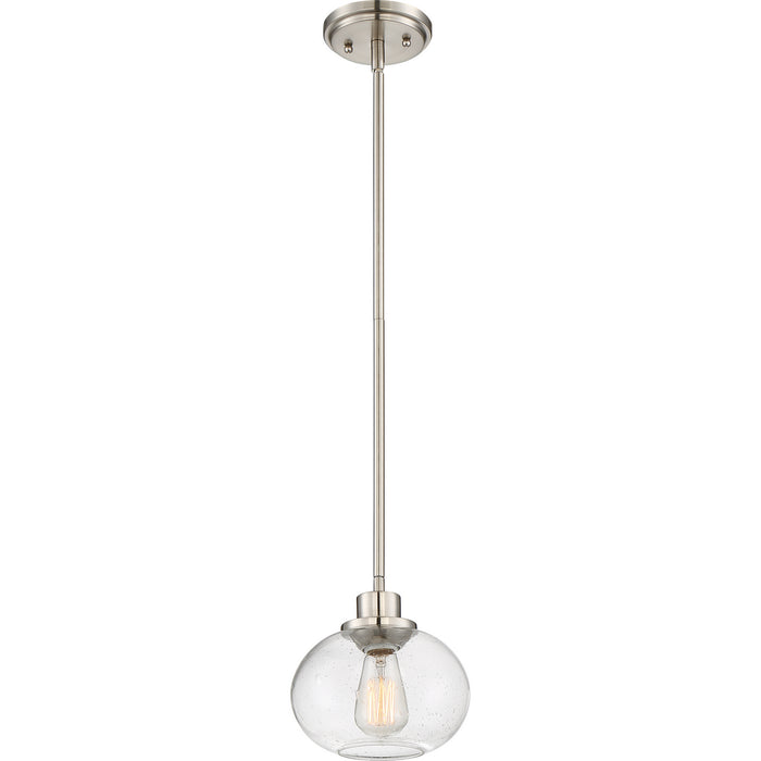 Myhouse Lighting Quoizel - TRG1508BN - One Light Mini Pendant - Trilogy - Brushed Nickel