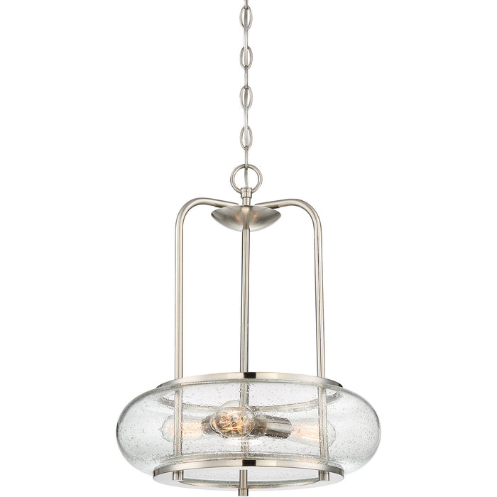 Myhouse Lighting Quoizel - TRG1816BN - Three Light Pendant - Trilogy - Brushed Nickel