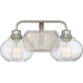 Myhouse Lighting Quoizel - TRG8602BN - Two Light Bath Fixture - Trilogy - Brushed Nickel