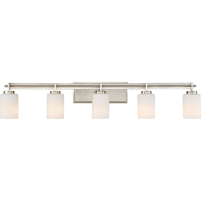 Myhouse Lighting Quoizel - TY8605BN - Five Light Bath Fixture - Taylor - Brushed Nickel