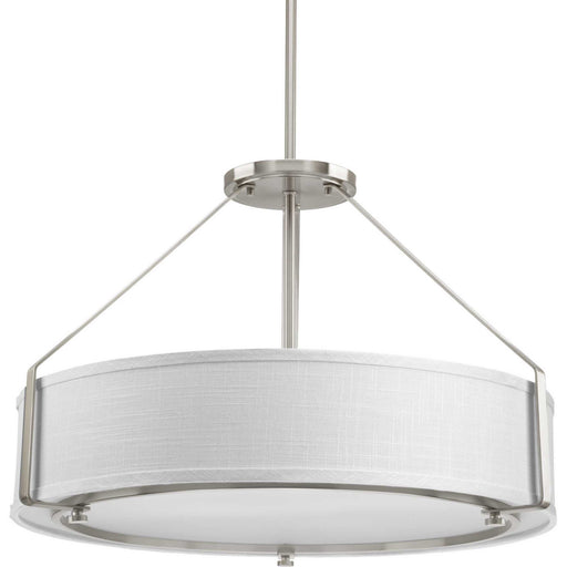 Myhouse Lighting Progress Lighting - P5015-09 - Four Light Pendant - Ratio - Brushed Nickel