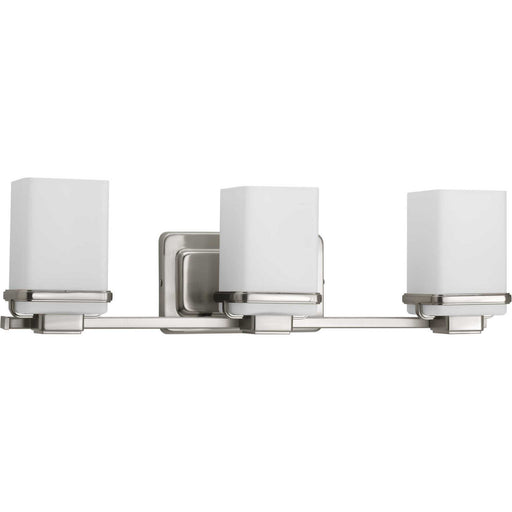 Myhouse Lighting Progress Lighting - P2195-09 - Three Light Bath - Metric - Brushed Nickel