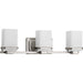 Myhouse Lighting Progress Lighting - P2195-09 - Three Light Bath - Metric - Brushed Nickel