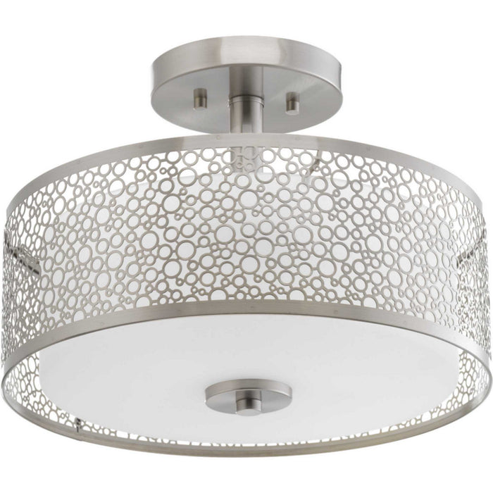 Myhouse Lighting Progress Lighting - P2320-0930K9 - LED Semi-Flush Mount - Mingle Led - Brushed Nickel