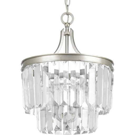 Myhouse Lighting Progress Lighting - P2325-134 - Three Light Semi-Flush Convertible - Glimmer - Silver Ridge