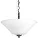 Myhouse Lighting Progress Lighting - P3864-20W - Three Light Semi-Flush Mount - Joy-Bravo - Antique Bronze