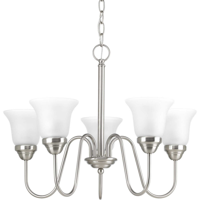 Myhouse Lighting Progress Lighting - P4757-09 - Five Light Chandelier - Classic - Brushed Nickel