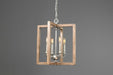 Myhouse Lighting Progress Lighting - P4760-141 - Four Light Chandelier - Turnbury - Galvanized Finish