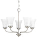 Myhouse Lighting Progress Lighting - P4770-09 - Five Light Chandelier - Classic - Brushed Nickel