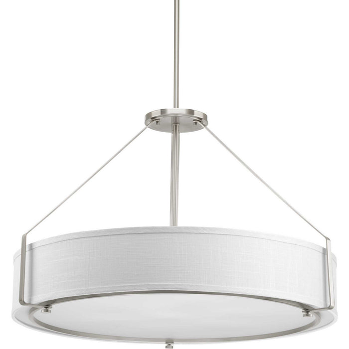 Myhouse Lighting Progress Lighting - P5021-09 - Six Light Pendant - Ratio - Brushed Nickel