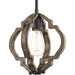 Myhouse Lighting Progress Lighting - P5318-71 - One Light Mini Pendant - Spicewood - Gilded Iron