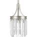 Myhouse Lighting Progress Lighting - P5320-134 - One Light Mini Pendant - Glimmer - Silver Ridge