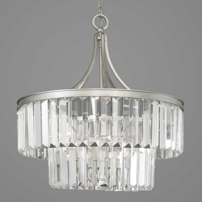 Myhouse Lighting Progress Lighting - P5321-134 - Five Light Pendant - Glimmer - Silver Ridge