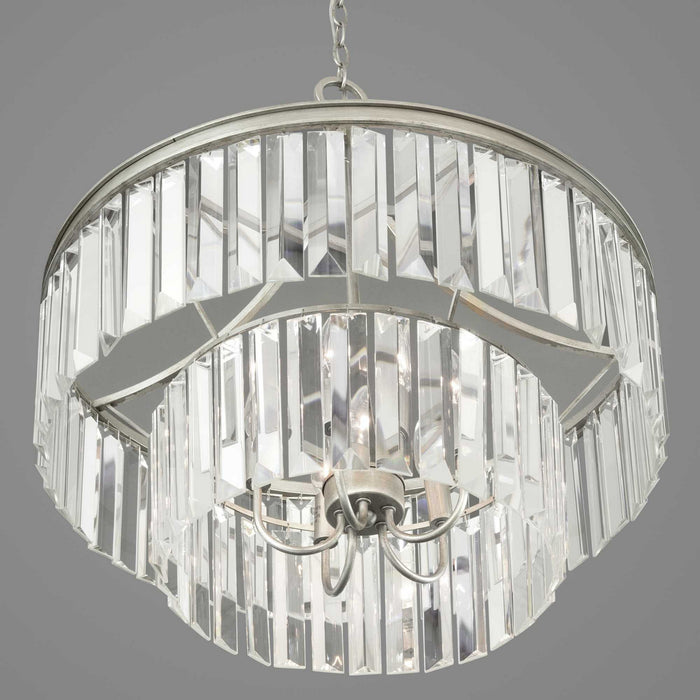 Myhouse Lighting Progress Lighting - P5321-134 - Five Light Pendant - Glimmer - Silver Ridge