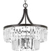 Myhouse Lighting Progress Lighting - P5321-20 - Five Light Pendant - Glimmer - Antique Bronze