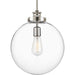 Myhouse Lighting Progress Lighting - P5328-104 - One Light Pendant - Penn - Polished Nickel